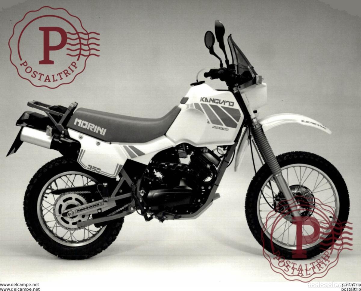 Automobili e Motociclette: MORINI KANGURO. 24*17cm Moto MOTOCROSS MOTORCYCLE Douglas J Jackson archive of motorcycles