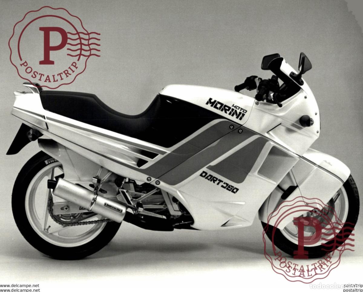 Automobili e Motociclette: MOTOR MORINI DART 350. 24*17cm Moto MOTOCROSS MOTORCYCLE Douglas J Jackson archive of motorcycles
