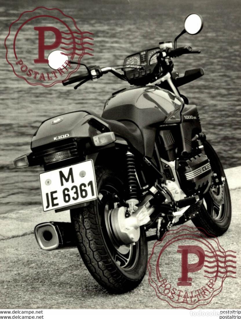 Automobili e Motociclette: BMW K100. 24*17cm Moto MOTOCROSS MOTORCYCLE Douglas J Jackson archive of motorcycles
