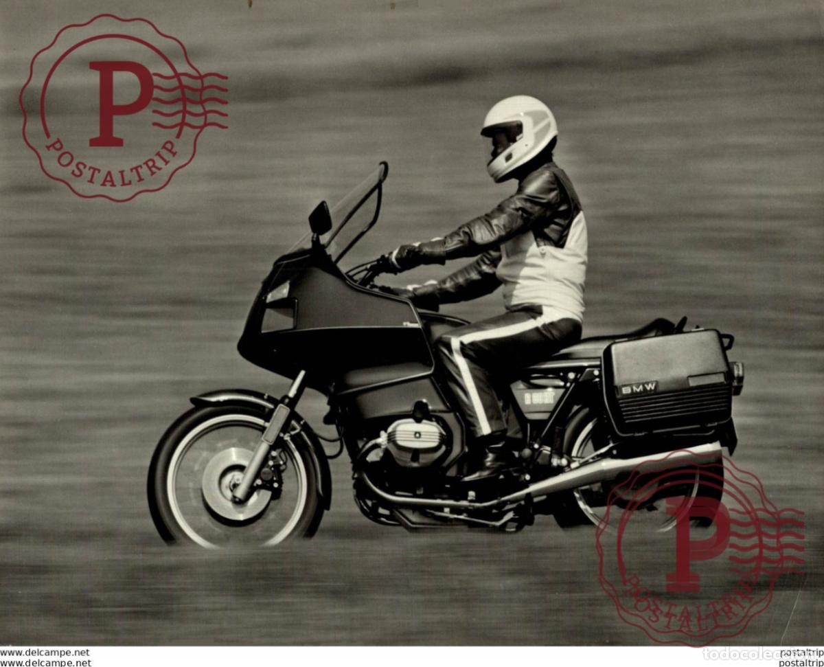 Automobili e Motociclette: BMW R 80 RT. 24*17cm Moto MOTOCROSS MOTORCYCLE Douglas J Jackson archive of motorcycles