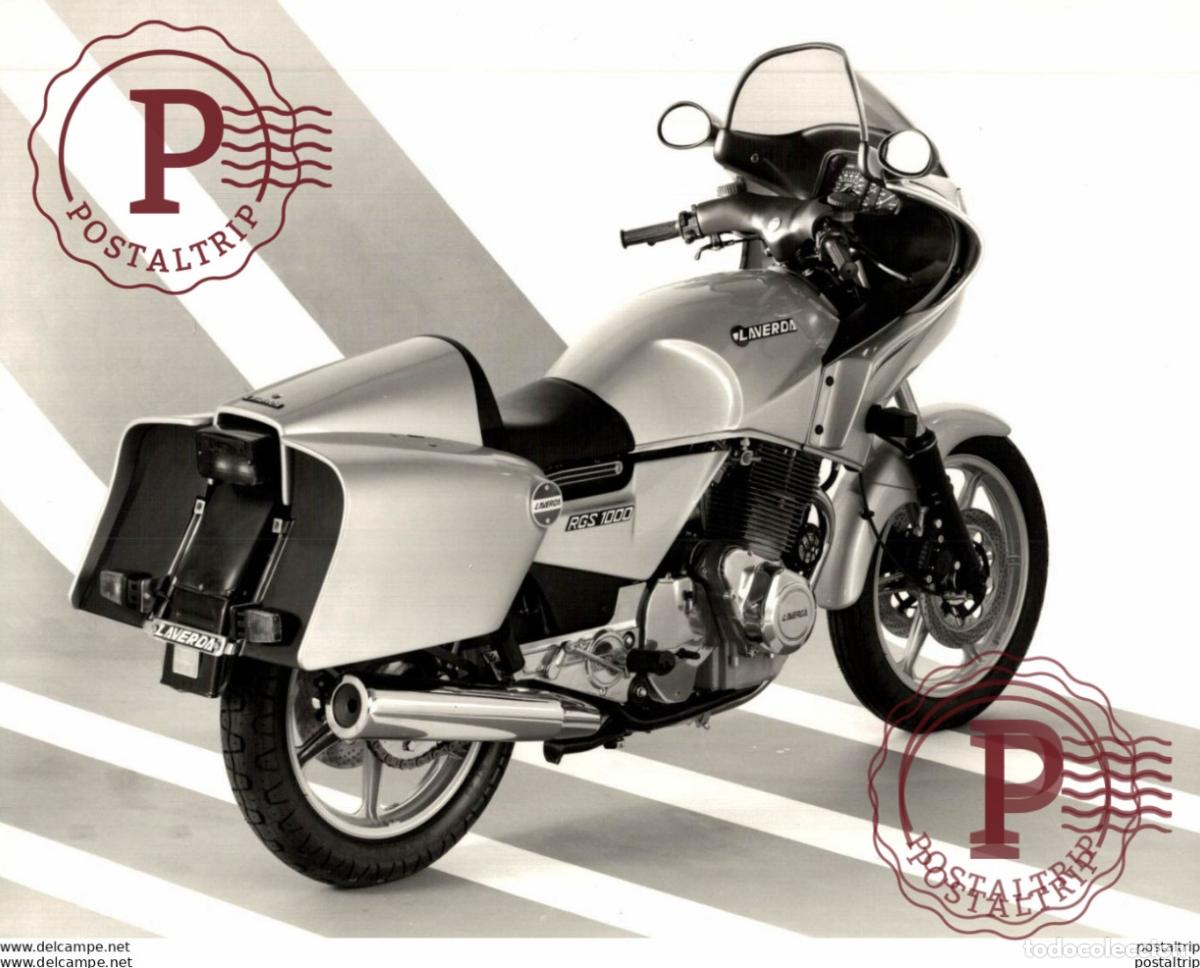 Automobili e Motociclette: LAVERDA RGS1000. 23*17cm Moto MOTOCROSS MOTORCYCLE Douglas J Jackson archive of motorcycles