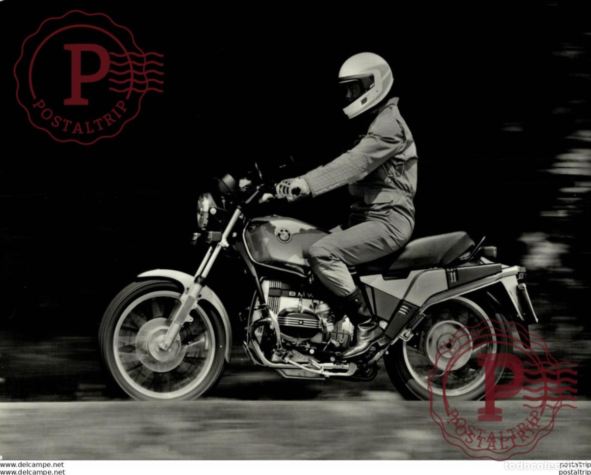 Automobili e Motociclette: BMW R 80 ST. 23*17cm Moto MOTOCROSS MOTORCYCLE Douglas J Jackson archive of motorcycles