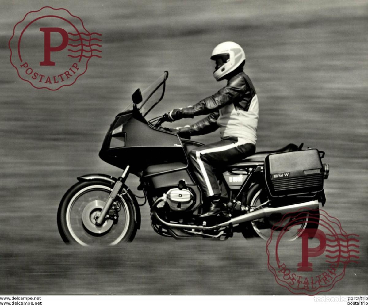 Automobili e Motociclette: BMW R 80 ST. 23*17cm Moto MOTOCROSS MOTORCYCLE Douglas J Jackson archive of motorcycles