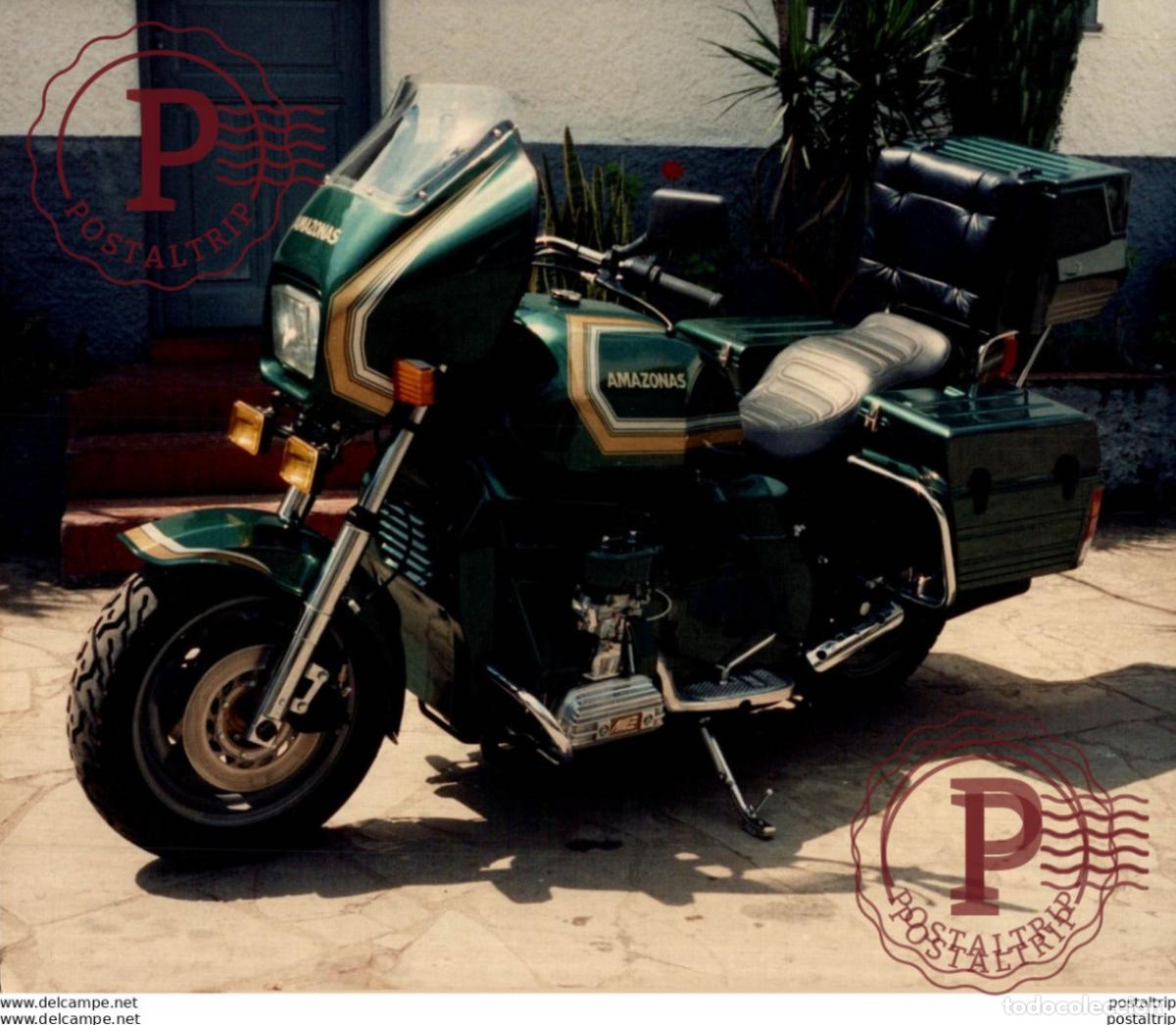 Automobili e Motociclette: AMAZONAS. 24*19cm Moto MOTOCROSS MOTORCYCLE Douglas J Jackson archive of motorcycles