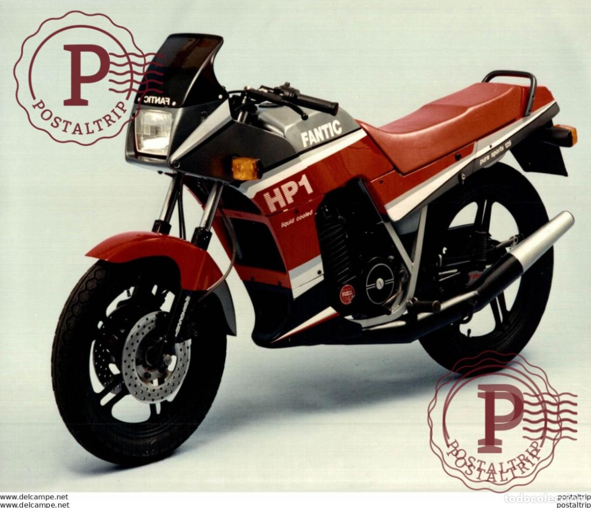 Automobili e Motociclette: FANTIC HP1. 24*19cm Moto MOTOCROSS MOTORCYCLE Douglas J Jackson archive of motorcycles