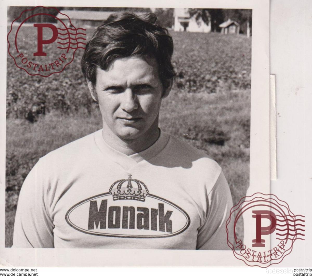 Autos und Motorr&auml;der: KURT GUSTAVSSON. 9*8cm Moto MOTOCROSS MOTORCYCLE Douglas J Jackson archive of motorcycles