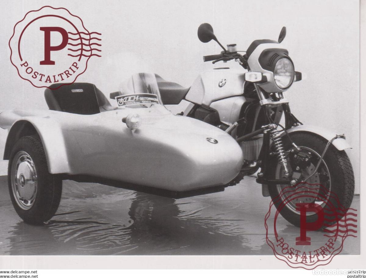 Autos und Motorr&auml;der: KOCH SIDECAR K100. 17*12cm Moto MOTOCROSS MOTORCYCLE Douglas J Jackson archive of motorcycles