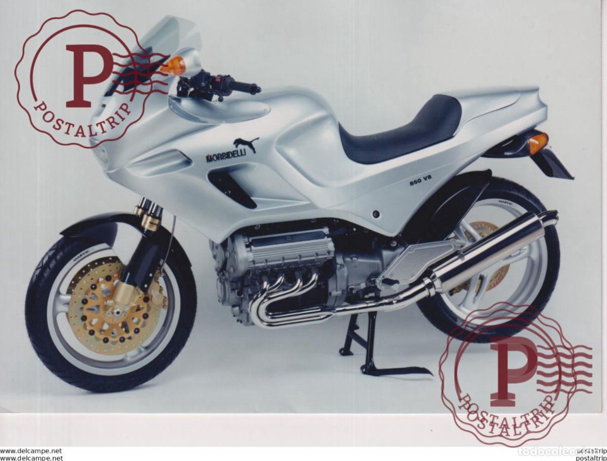 Autos und Motorr&auml;der: MORBIDELLI 850 VS. 17*12cm Moto MOTOCROSS MOTORCYCLE Douglas J Jackson archive of motorcycles
