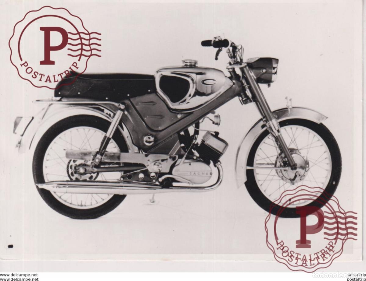 Automobili e Motociclette: SACHS. 17*12cm Moto MOTOCROSS MOTORCYCLE Douglas J Jackson archive of motorcycles
