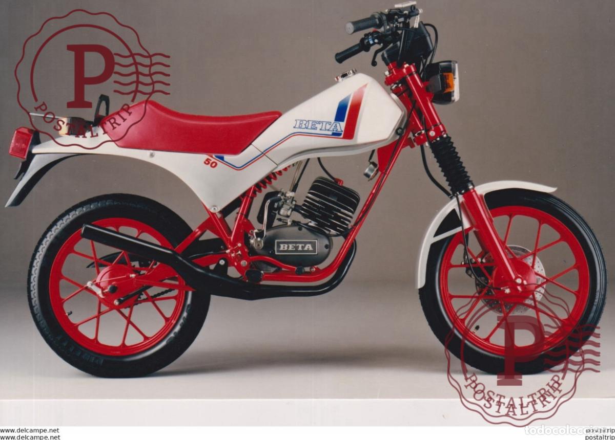 Voitures et Motocyclettes: BETA 50. 20*12cm Moto MOTOCROSS MOTORCYCLE Douglas J Jackson archive of motorcycles