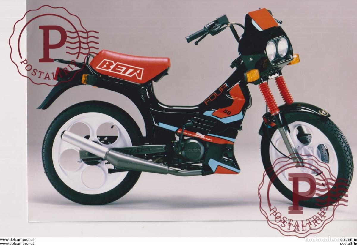 Automobili e Motociclette: BETA 50. 21*14cm Moto MOTOCROSS MOTORCYCLE Douglas J Jackson archive of motorcycles