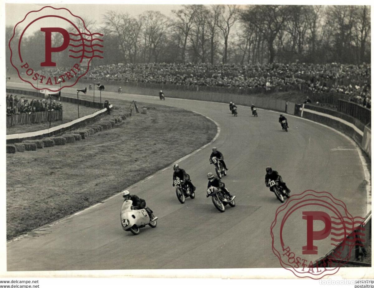Coches y motocicletas: CRYSTAL PALACE 22*16Cm Motocross Course de motos MOTORCYCLE