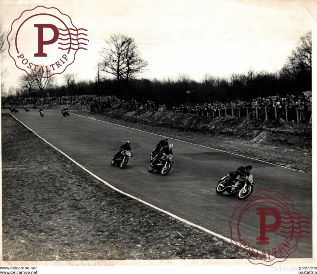 Coches y motocicletas: 25*20Cm Motocross Course de motos MOTORCYCLE