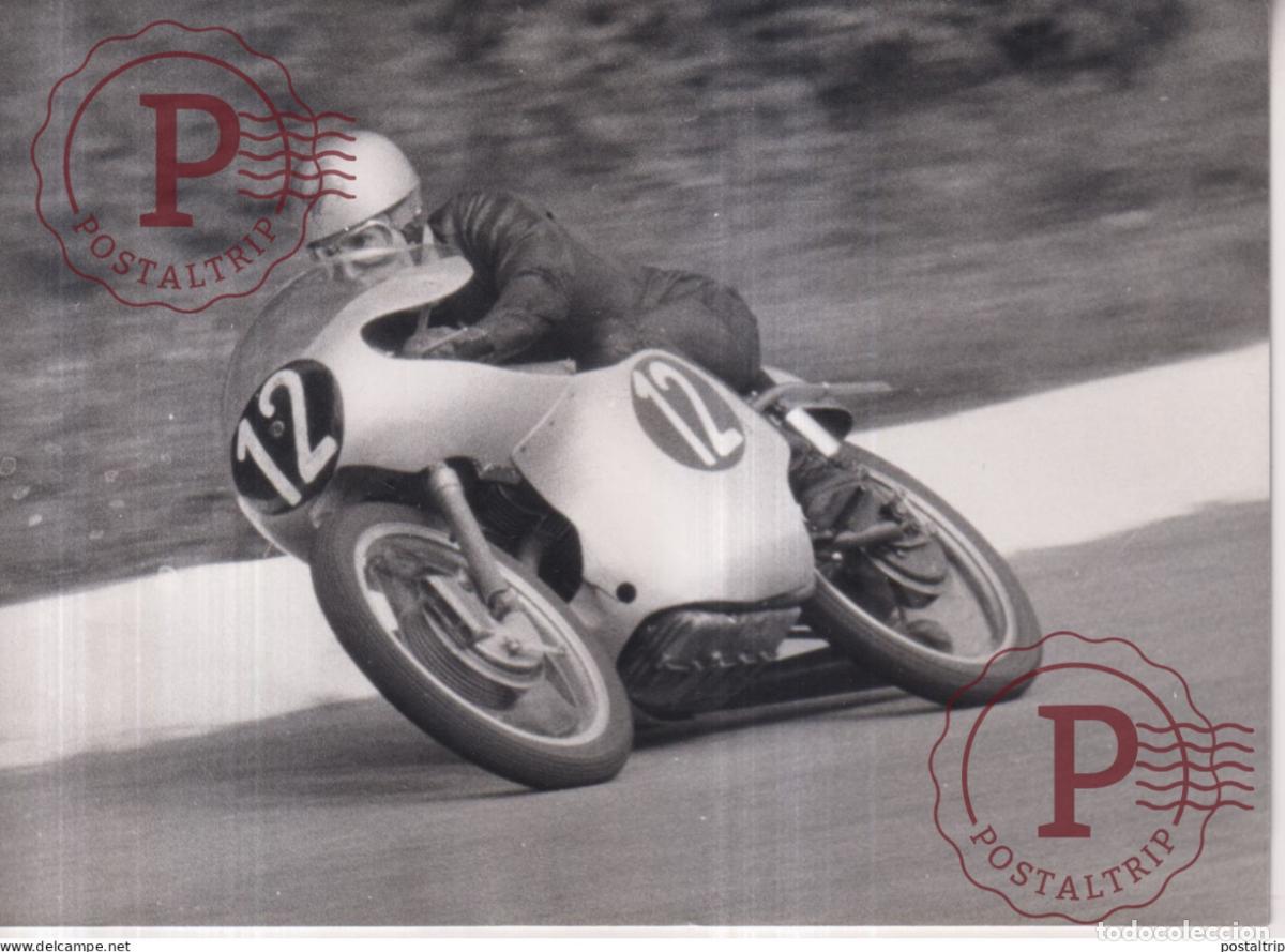 Coches y motocicletas: 1958 GRAN PREMIO ITALIA ITALY DI MONZA AUTODROME 125CC SPAGGIARI 18*13CM MOTOR MOTOCICLISTICO Motorr