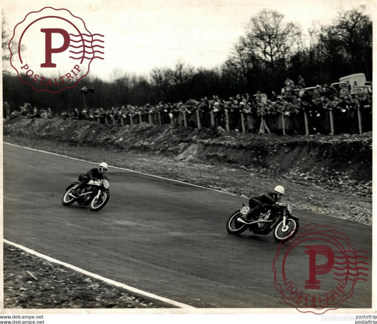 Coches y motocicletas: 25*20Cm Motocross Course de motos MOTORCYCLE