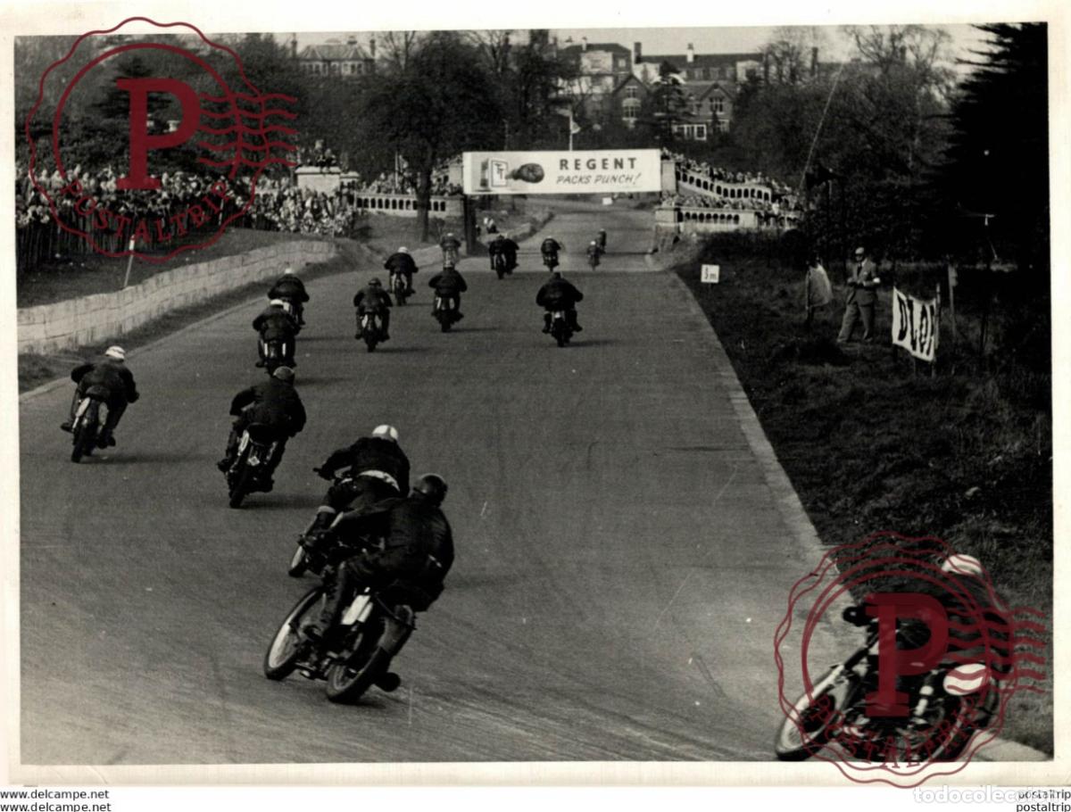 Coches y motocicletas: CRYSTAL PALACE EV 3 FINAL START 21*16Cm Motocross Course de motos MOTORCYCLE