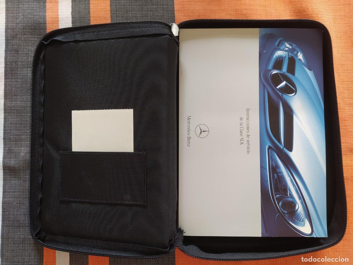 Coches y motocicletas: MANUAL INSTRUCCIONES del propietario MERCEDES SLK y otros libros y funda nylon. Nuevo. 2005 Espa&ntilde;ol
