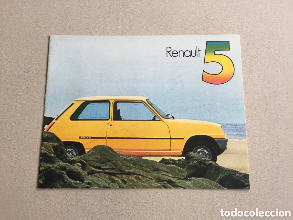 Coches y motocicletas: Cat&aacute;logo Renault 5 Original Espa&ntilde;a 1976