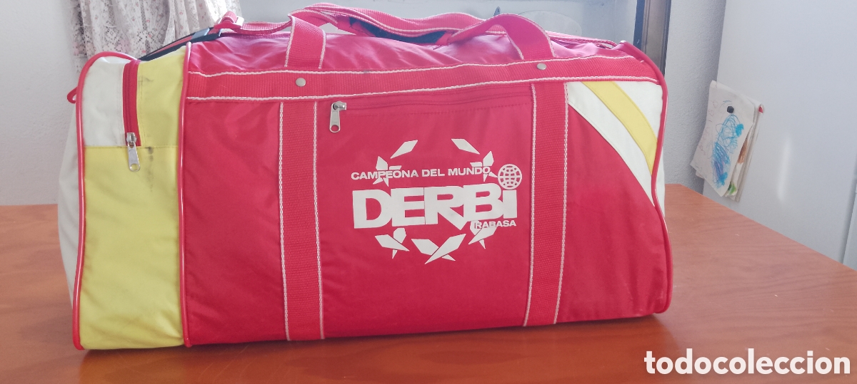 Coches y motocicletas: Bolsa deportiva vintage Derbi