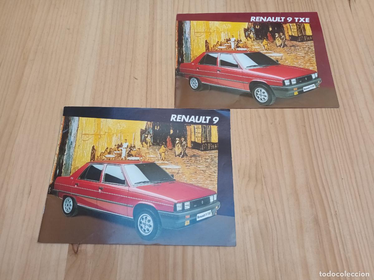 Coches y motocicletas: DOS CAT&Aacute;LOGOS RENAULT 9 TXE