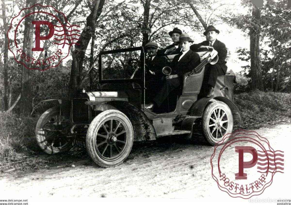 Coches y motocicletas: LION PEUGEOT PHOTOTHEQUE LES ENFANTS TERRIBLES 12.5*17.5CM USA MOTOR CARS COCHES PEUGEOT Bryan Go