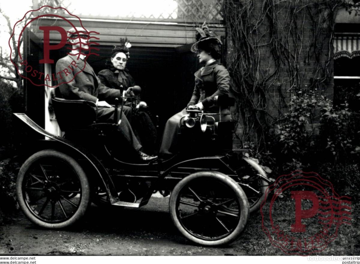 Coches y motocicletas: PEUGEOT 1900 TYPE 26 12*16CM USA MOTOR CARS COCHES PEUGEOT Bryan Goodman Collection
