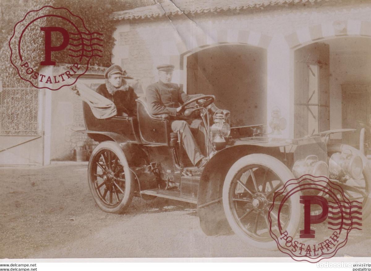 Coches y motocicletas: PEUGEOT tear on top see scan 21*14CM The Bryan Goodman Collection