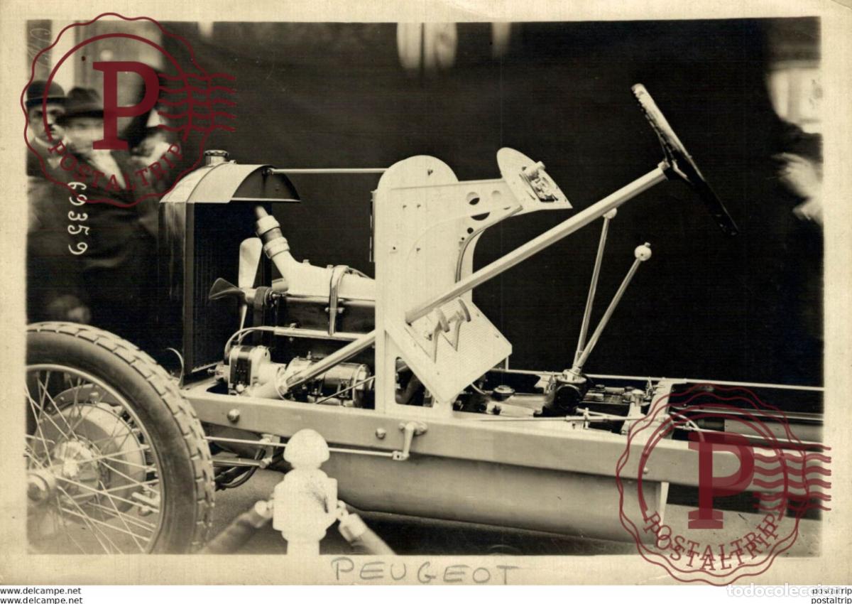 Coches y motocicletas: PEUGEOT 15CV SPORT TYPE 175 192324 18*13CM The Bryan Goodman Collection