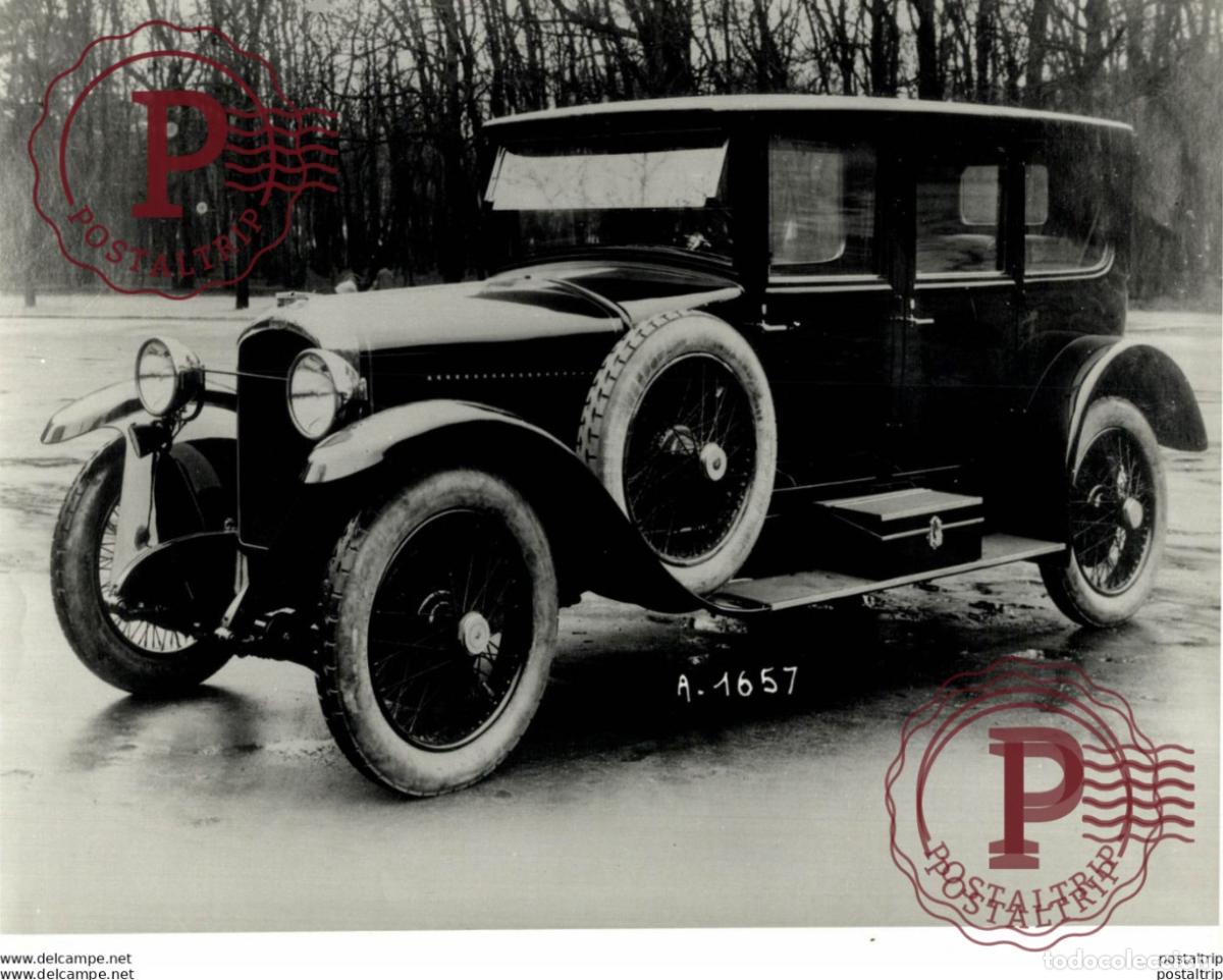 Coches y motocicletas: PEUGEOT 1925 VOITURE TYPE 174 18W 23*17CM USA MOTOR CARS COCHES PEUGEOT Bryan Goodman Collection