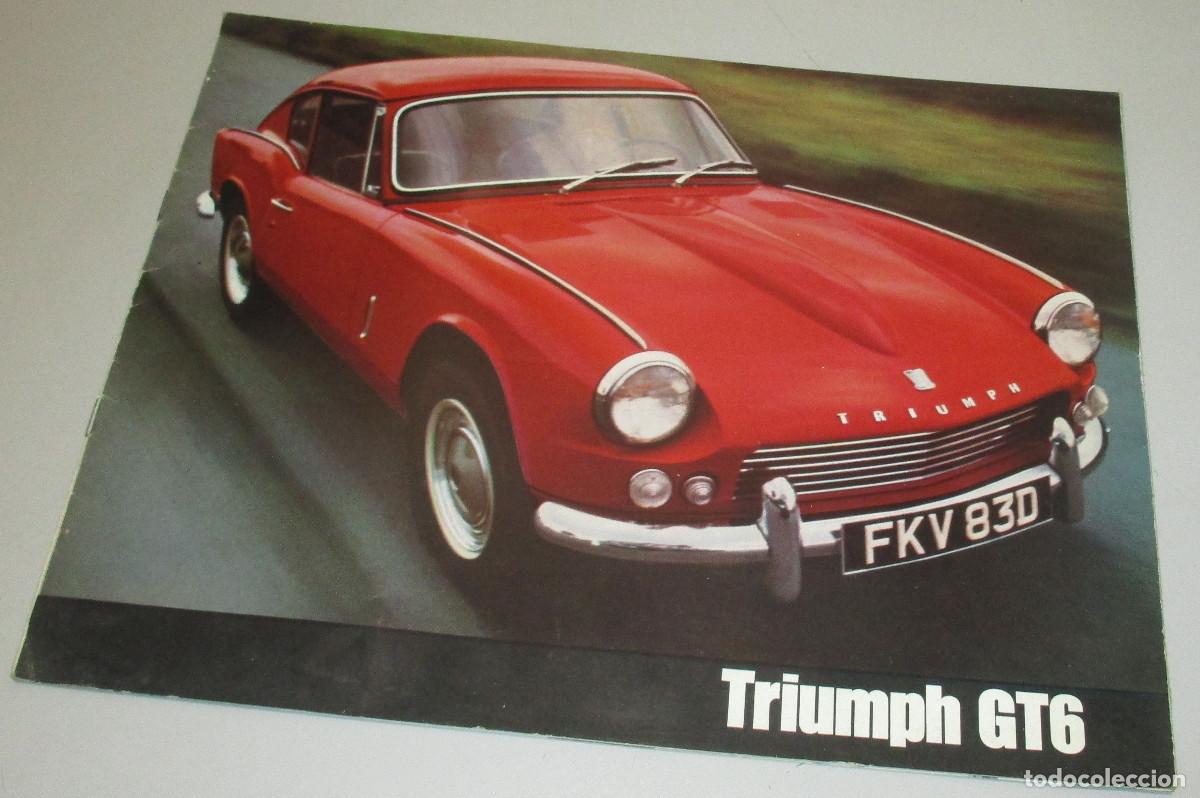 Coches y motocicletas: Cat&aacute;logo, publicidad, folleto publicitario, TRIUMPH GT6, 1968