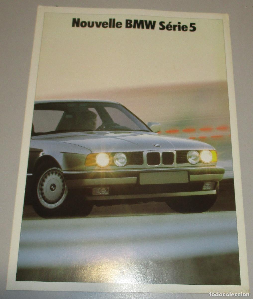Coches y motocicletas: Cat&aacute;logo, publicidad, folleto publicitario, BMW Serie 5, a&ntilde;os 90