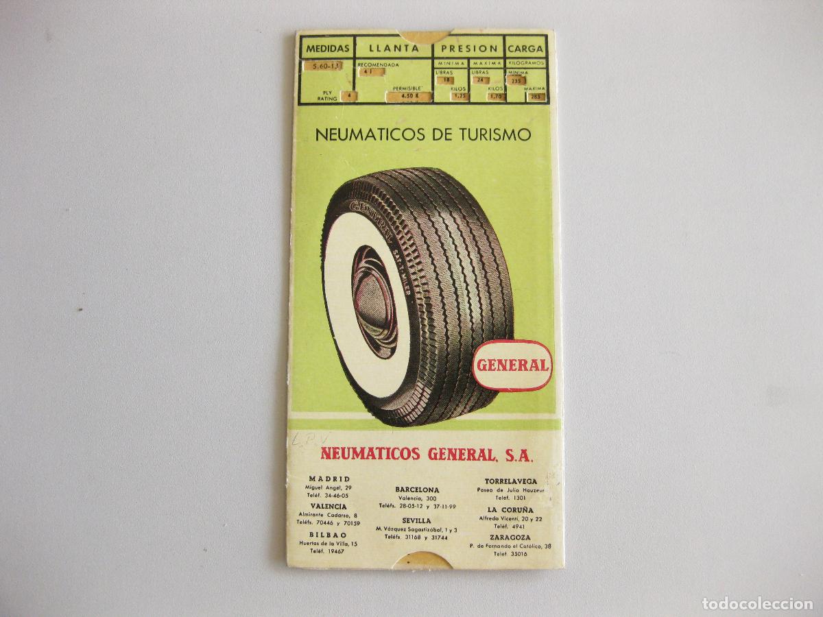 Coches y motocicletas: TABLA PUBLICITARIA DE NEUM&Aacute;TICOS GENERAL PARA TURISMO. C&Aacute;LCULO DE PESO POR NEUM&Aacute;TICO DE AUTOMOVIL.