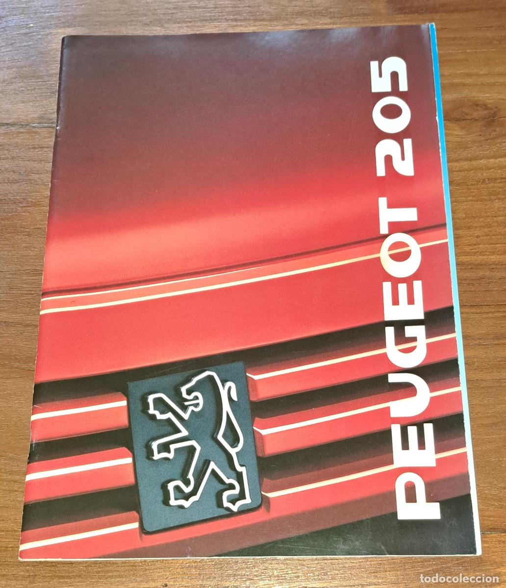 Coches y motocicletas: CAT&Aacute;LOGO PEUGEOT 205 - A&Ntilde;OS 90