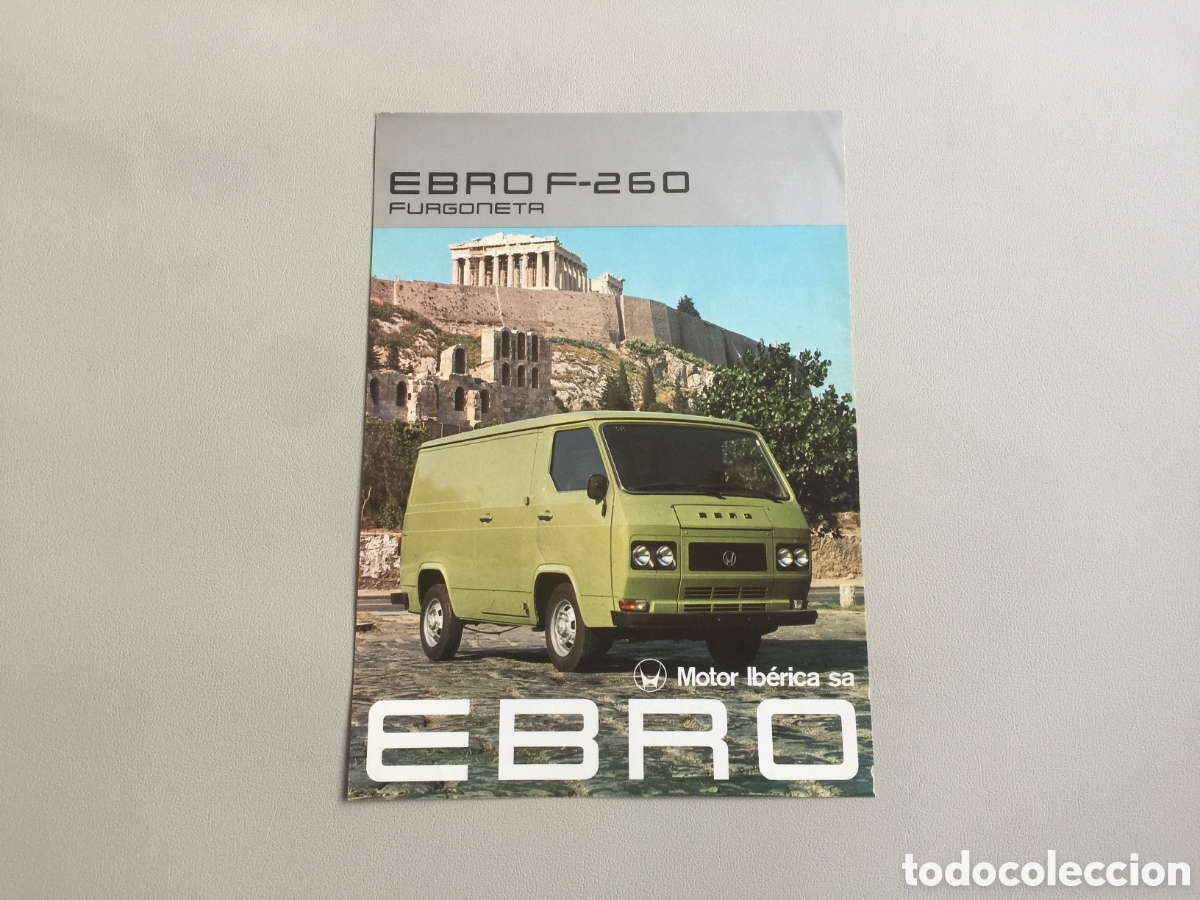 Coches y motocicletas: Ebro F-260 Furgoneta Folleto Publicidad 1977