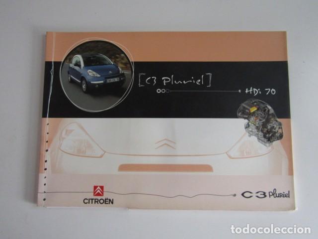 Coches y motocicletas: DOSSIER DE PRENSA - PRESS KIT DVD CITR&Ouml;EN C3 PLURIEL HDi 70