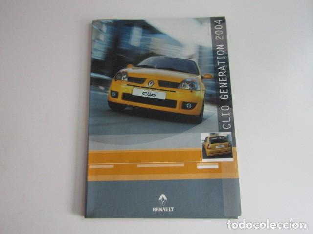 Coches y motocicletas: DOSSIER DE PRENSA - PRESS KIT DVD RENAULT CLIO GENERATION 2004