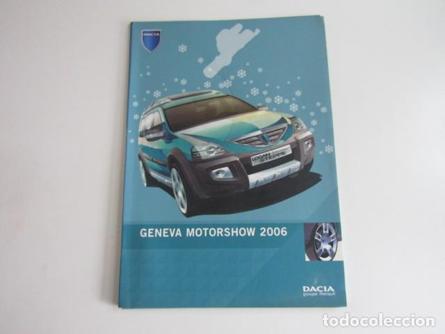 Coches y motocicletas: DOSSIER DE PRENSA - PRESS KIT DACIA MOTORSHOW GINEBRA 2006