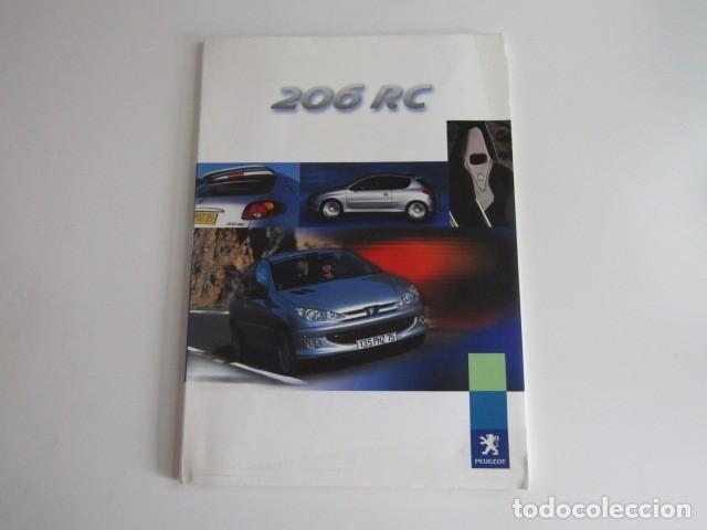Coches y motocicletas: DOSSIER DE PRENSA - PRESS KIT PEUGEOT 206 RC
