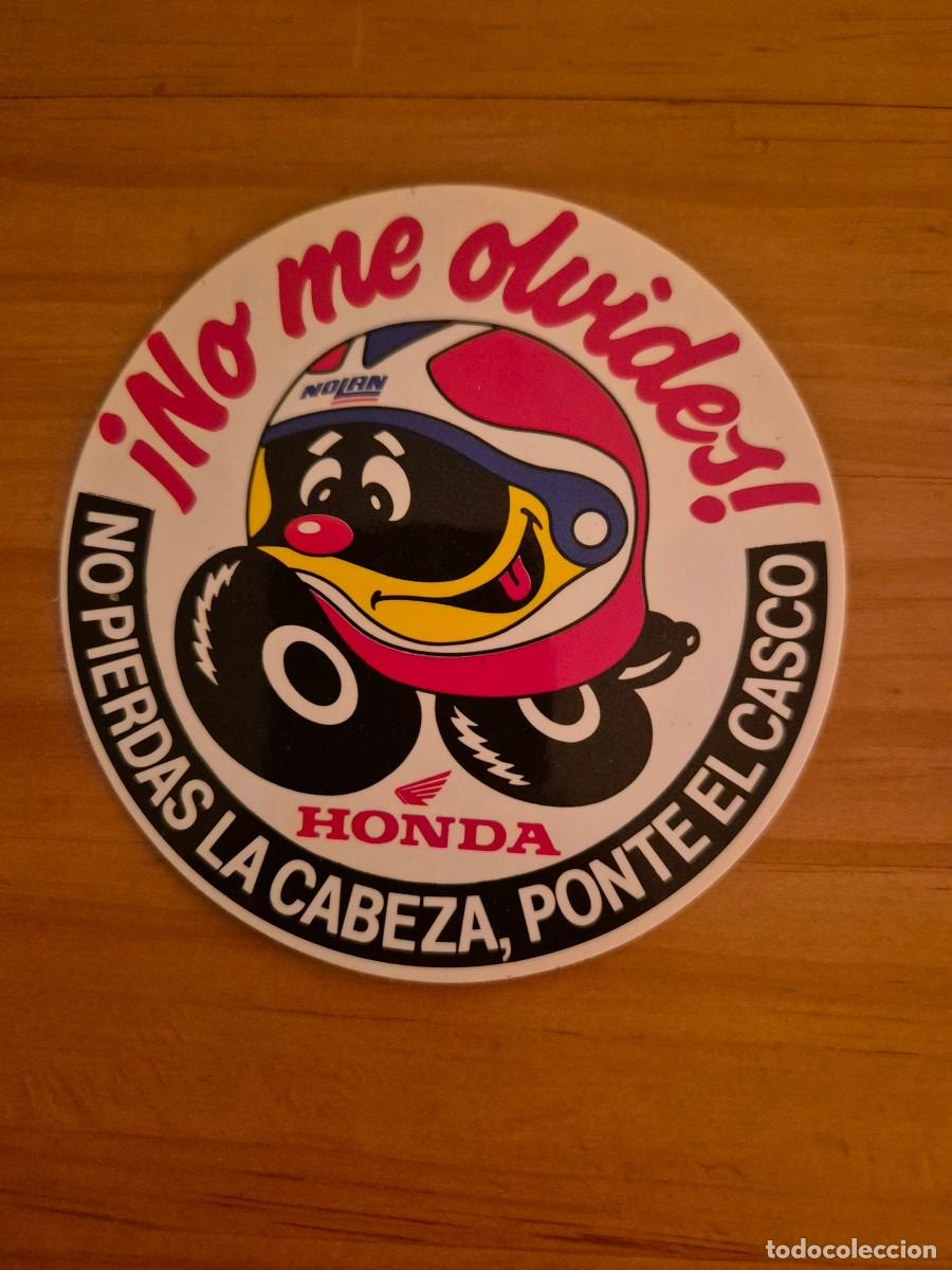Automobili e Motociclette: PEGATINA MOTOS HONDA Y CASCO NOLAN - PROMOCION USO DEL CASCO