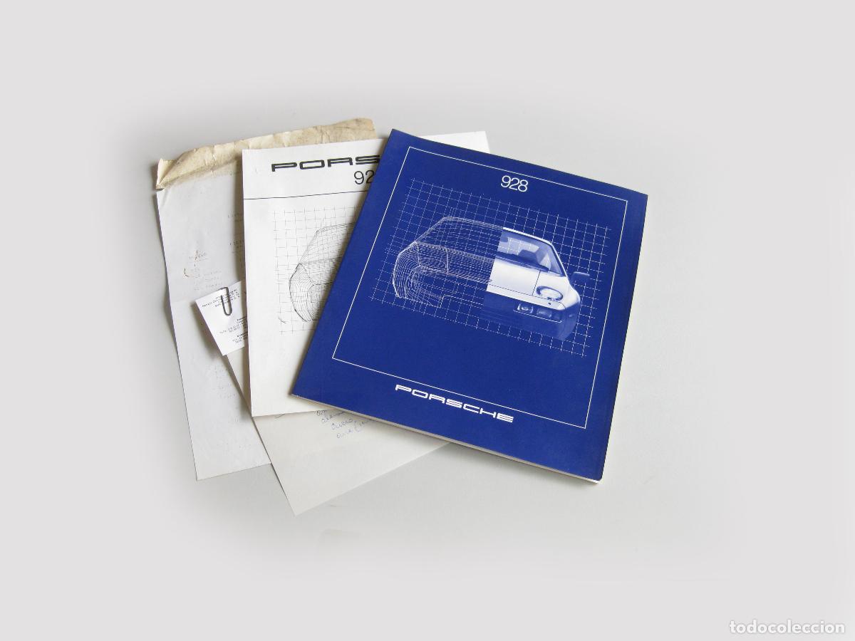 Coches y motocicletas: CAT&Aacute;LOGO DE VENTA DEL AUTOMOVIL PORSCHE MODELO 928 DE 1980
