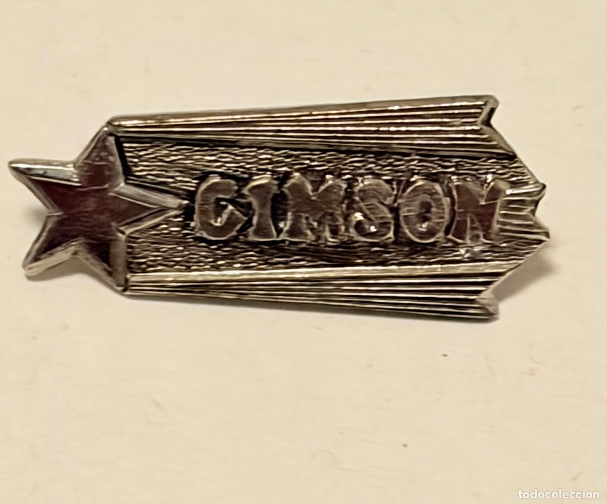 Coches y motocicletas: ANTIGUA INSIGNIA AGUJA MOTOCICLETAS GIMSON