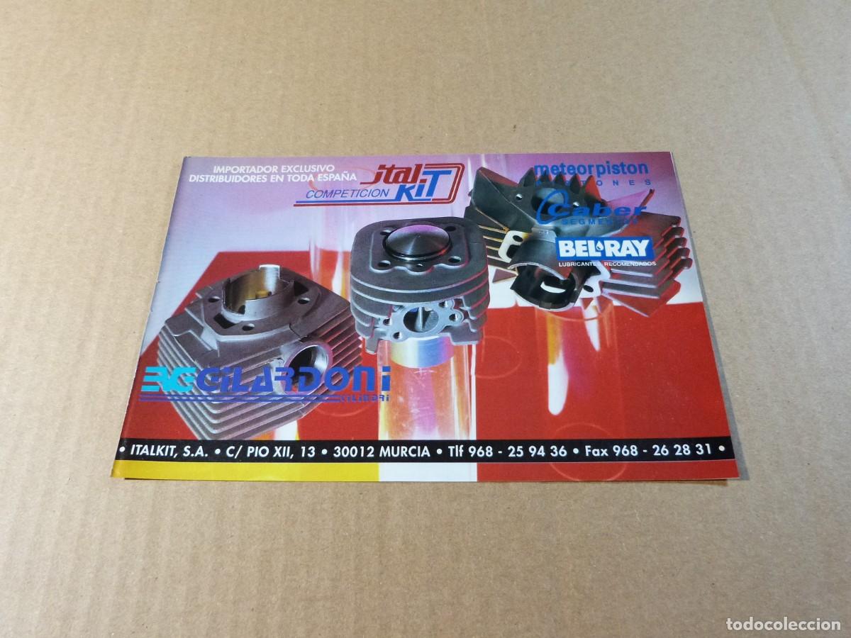 Coches y motocicletas: Anuncio Italkit Competicion - Publicidad de los a&ntilde;os 80