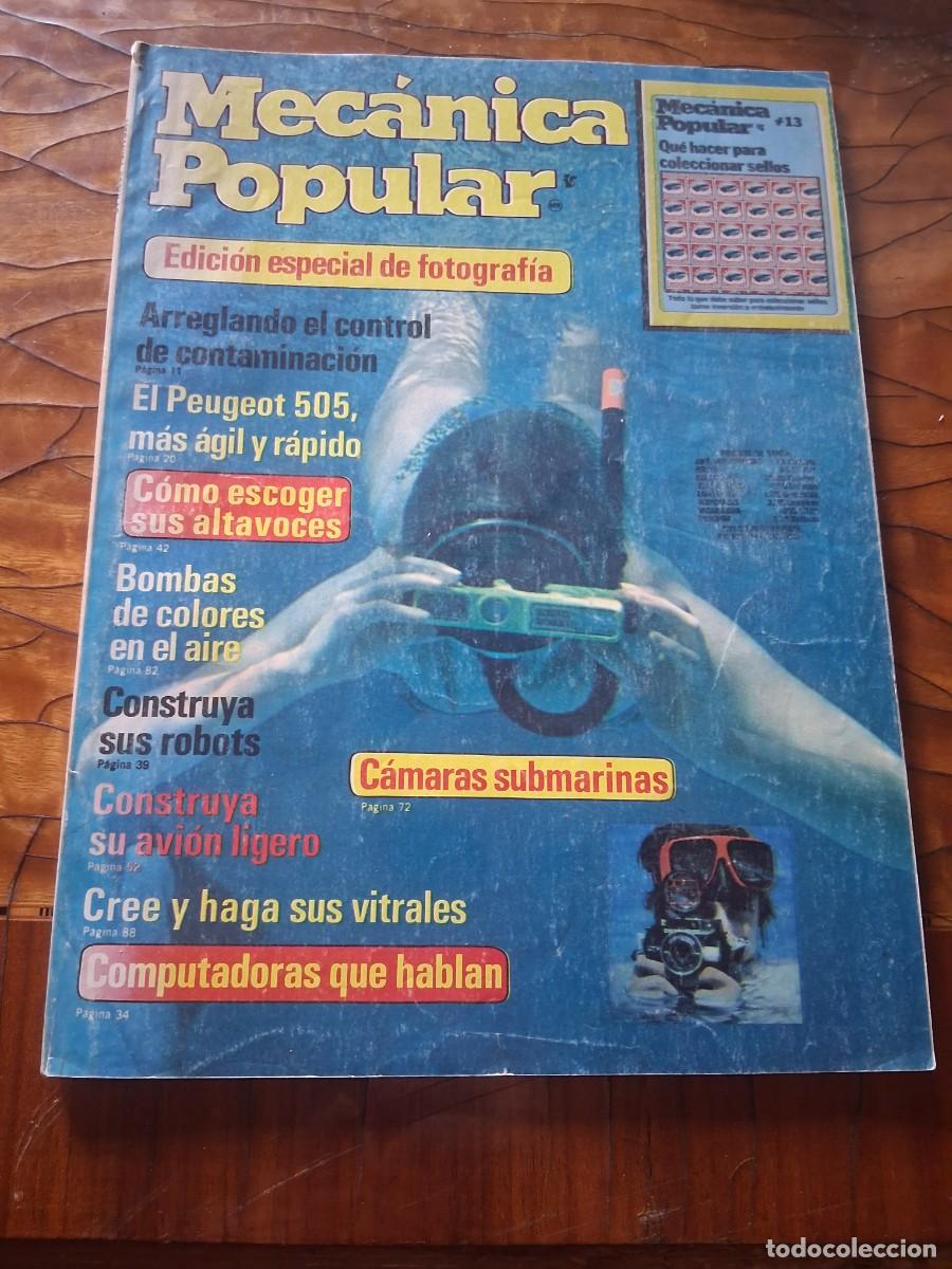 Coches y motocicletas: Revista mec&aacute;nica popular coche Volkswagen Jetta Peugeot 505 TR8 Rover 3500 Sellos
