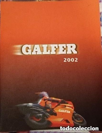 Coches y motocicletas: catalogo galfer-2002-pastillas de freno y componentes-catalogo tecnico de motocicletas