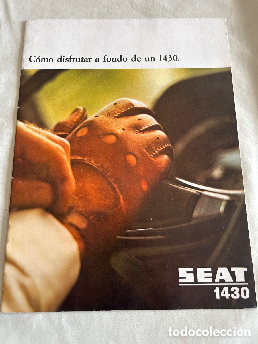 Coches y motocicletas: Catalogo publicidad Seat 1430