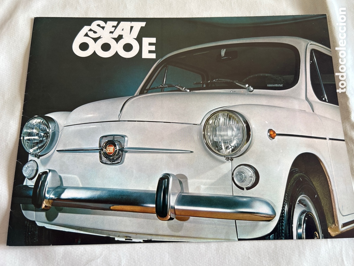 Coches y motocicletas: Catalogo de publicidad Seat 600E