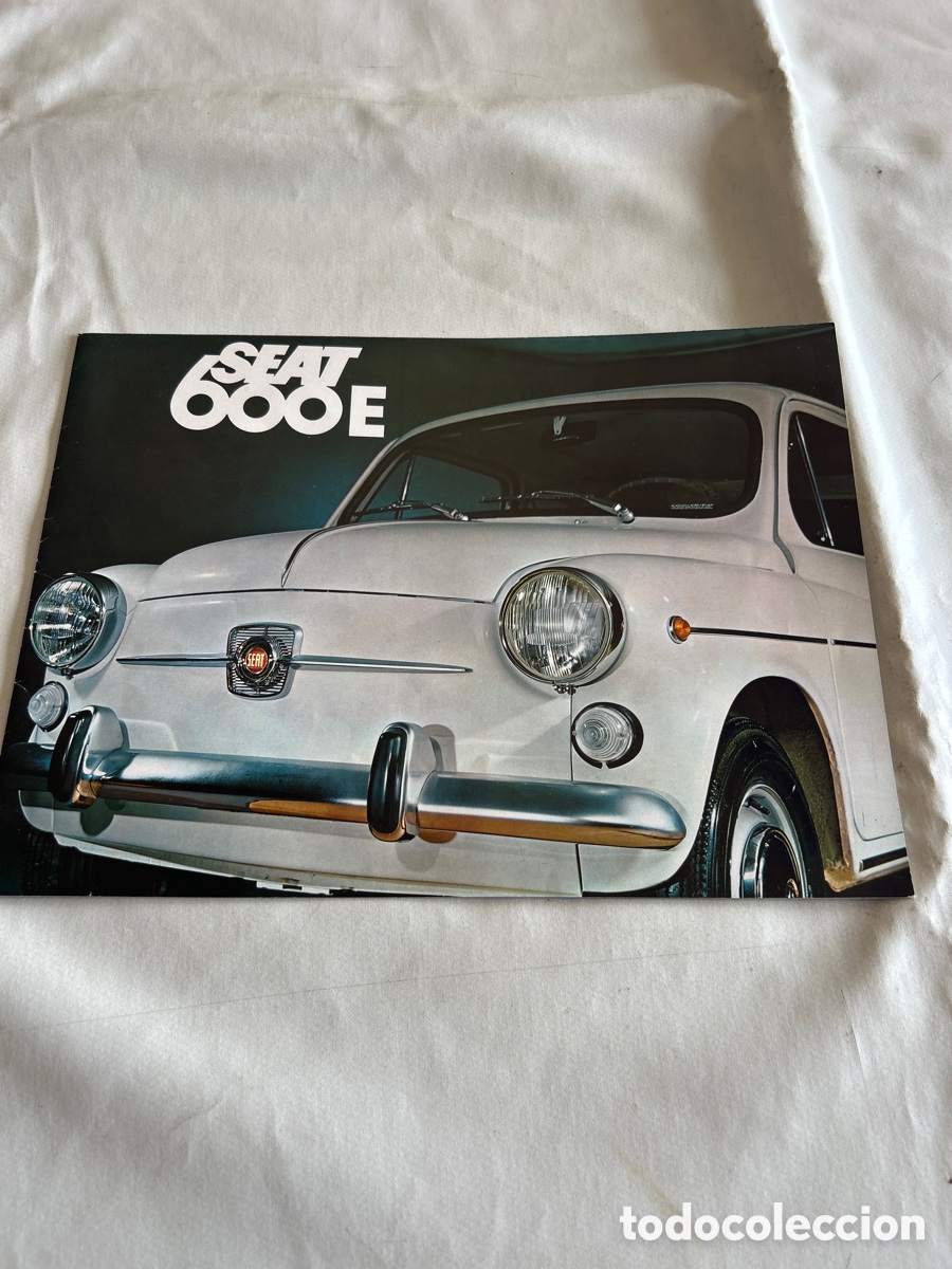 Coches y motocicletas: Catalogo publicidad Seat 600 E.1970