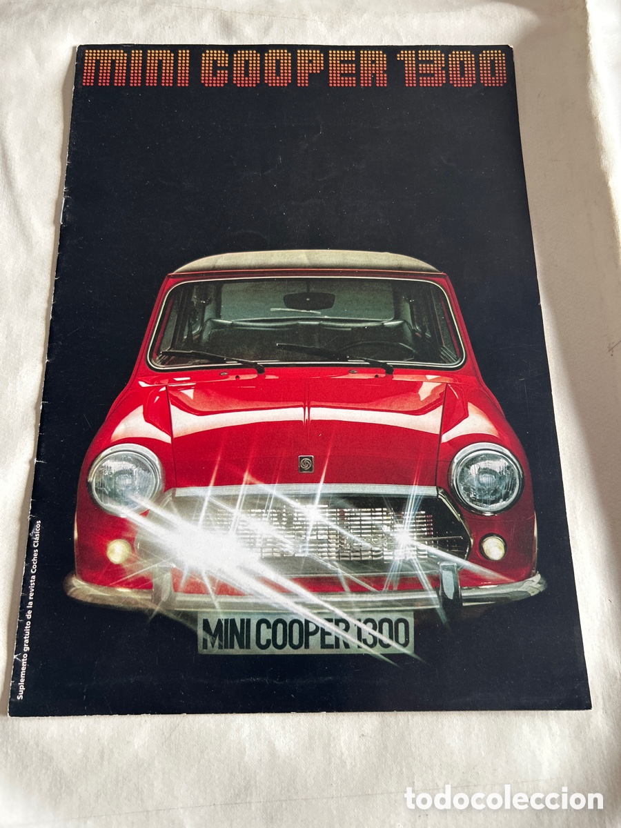 Coches y motocicletas: Catalogo publicidad Mini Cooper 1300.1973