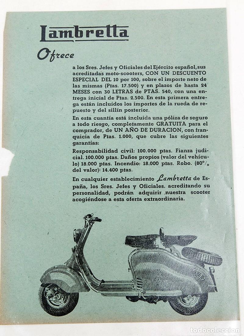 Coches y motocicletas: LAMBRETTA - VESPA - OFRECE...