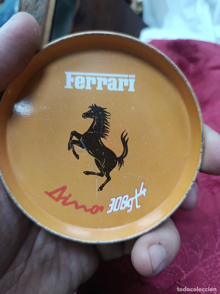 Coches y motocicletas: Posavasos original Ferrari Dino 308 Gt4. A&ntilde;os 70
